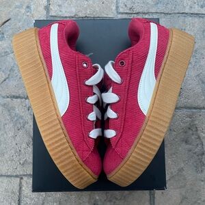 Puma Rihanna Fenty Creeper Phatty ‘Corduroy Red’
